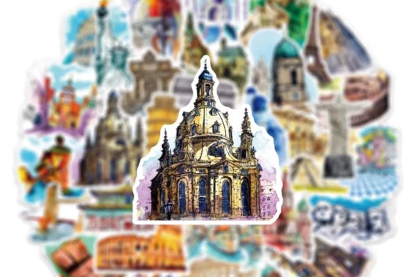Mẫu sticker địa danh thế giới đẹp, giá rẻ tại Hà Nội