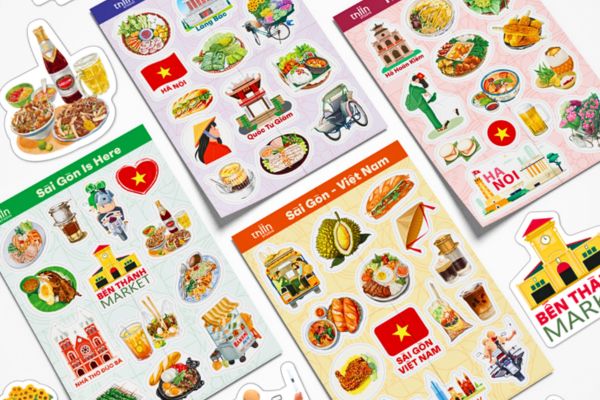 Bộ sticker Hà Nội giá rẻ, mẫu đẹp