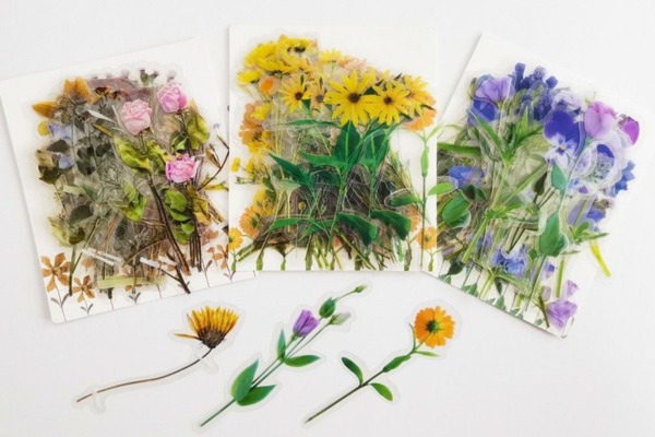 Bộ sticker hoa cỏ dễ thương