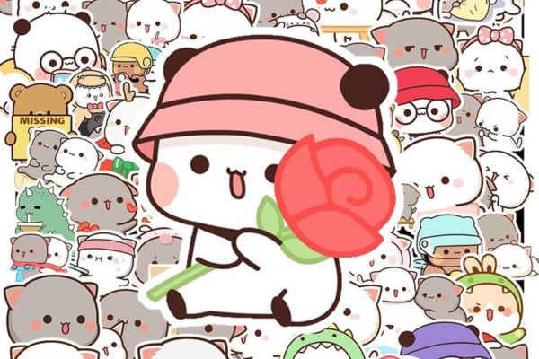 Bộ sticker mèo mochi chất lượng cao