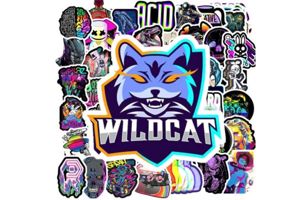 Bộ sticker neon cá tính