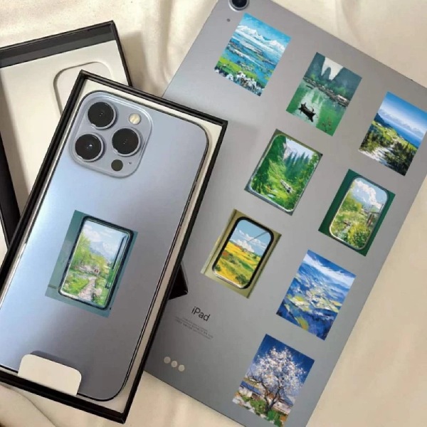 In Hoa Long nhận thiết kế và in ấn bộ sticker phong cảnh giá rẻ