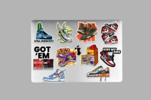 Khám phá bộ sticker sneaker đẹp mắt đa phong cách