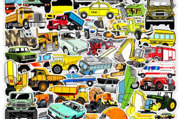 Bộ sticker xe đẹp, chất lượng cao