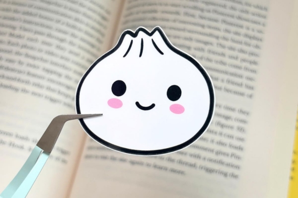 Bộ sưu tập mẫu sticker bánh bao cute kích thích vị giác chất lượng cao