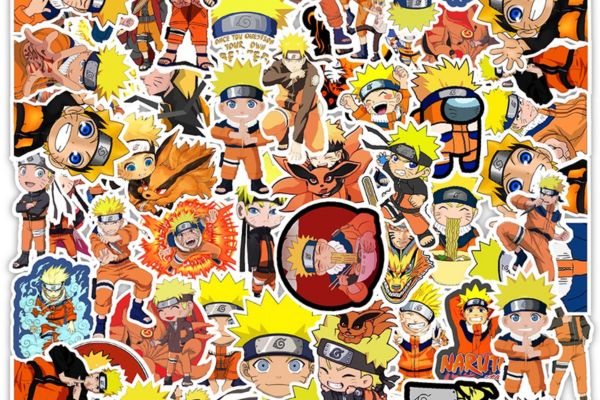 Mẫu sticker naruto đẹp, thiết kế theo yêu cầu