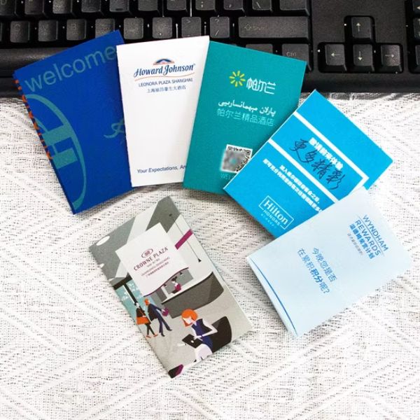 In bìa đựng thẻ từ khách sạn In bìa đựng thẻ từ khách sạn đẹp, chất lượng cao