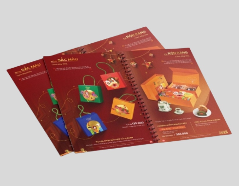 In catalogue bánh trung thu chuyên nghiệp