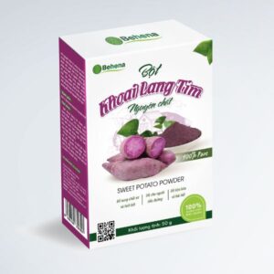 In hộp bột khoai lang tím đẹp, giá rẻ tại Hà Nội