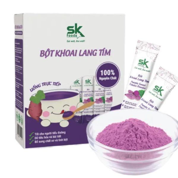 In hộp bột khoai lang tím In hộp bột khoai lang tím đẹp, giá rẻ tại Hà Nội