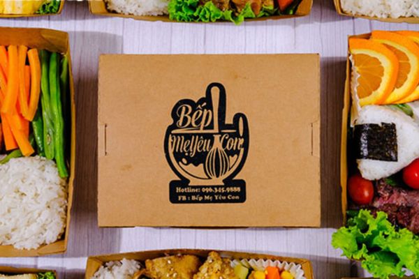 In hộp giấy đựng bún đậu đẹp, thiết kế theo yêu cầu