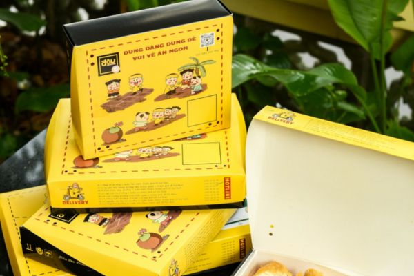 In hộp giấy đựng bún đậu đẹp, thiết kế theo yêu cầu