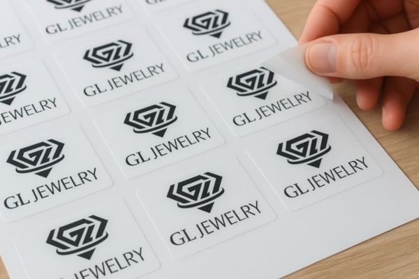 In logo trang sức đẹp, chất lượng cao