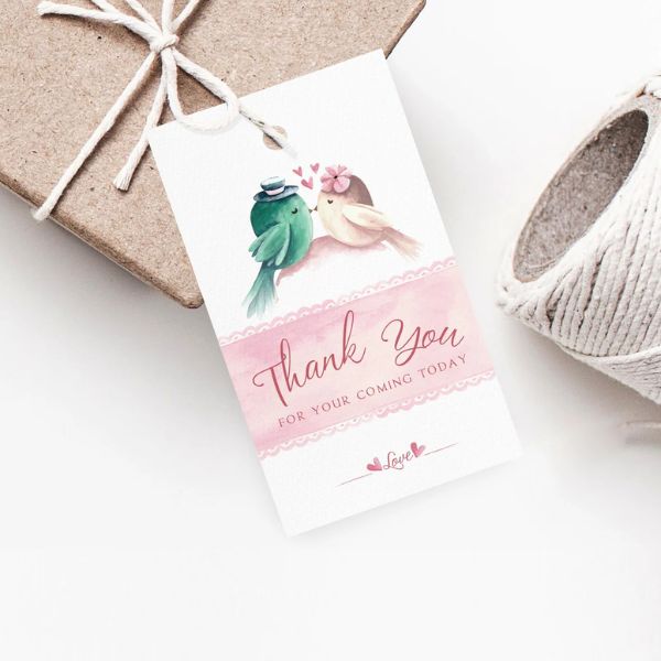 In tag quà cưới đẹp, chất lượng cao