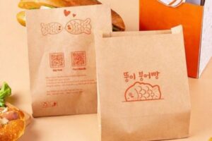 In túi giấy đựng bánh cá đẹp, giá rẻ