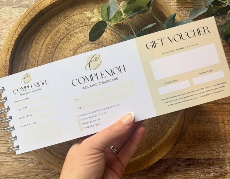 In voucher giấy kraft giá rẻ