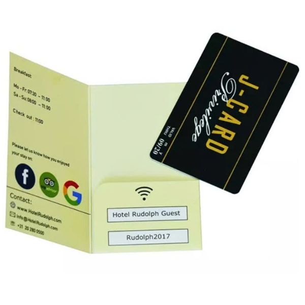 In bìa đựng thẻ từ khách sạn đẹp, chất lượng cao