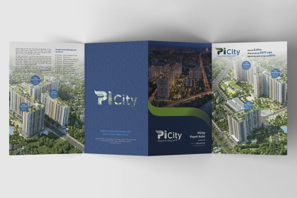 Mẫu brochure bất động sản chuyên nghiệp
