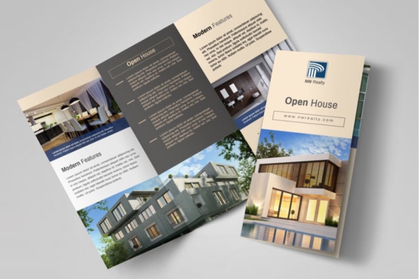 Mẫu brochure bất động sản nghỉ dưỡng