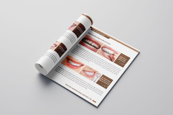 In Hoa Long nhận thiết kế và in ấn mẫu catalogue y tế chất lượng