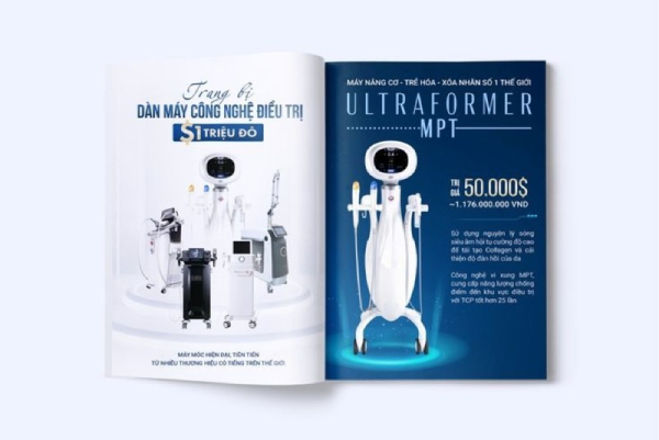 In Hoa Long nhận thiết kế và in ấn mẫu catalogue y tế giá rẻ