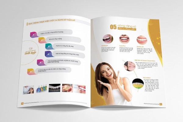 In Hoa Long nhận thiết kế và in ấn mẫu catalogue y tế lấy ngay