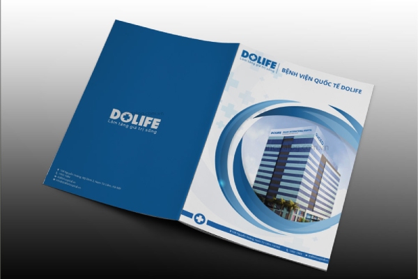 In Hoa Long nhận thiết kế và in ấn mẫu catalogue y tế sang trọng