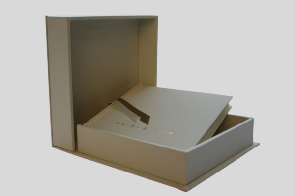 Mẫu in hộp giấy đựng album ảnh cưới cao cấp