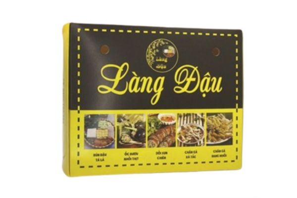 In hộp giấy đựng bún đậu đẹp, thiết kế theo yêu cầu