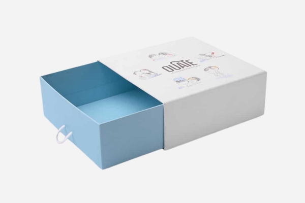 Mẫu hộp giấy nắp kéo đẹp mắt, nổi bật