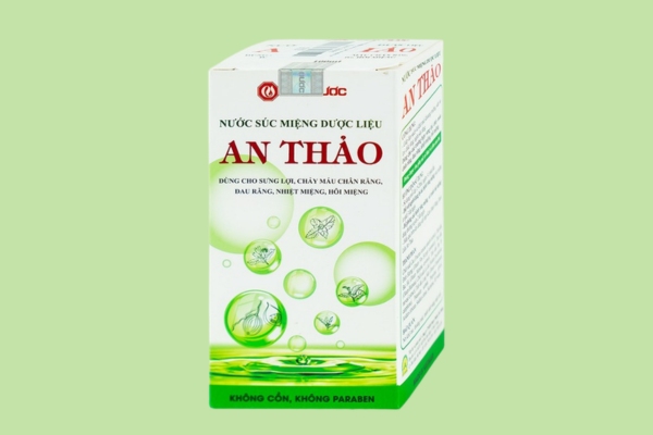 Mẫu in hộp đựng chai nước súc miệng thiết kế chuẩn