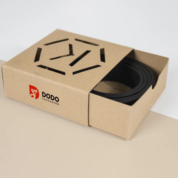 In Hoa Long nhận thiết kế và in ấn Mẫu In Hộp Đựng Dây Lưng giấy Kraft