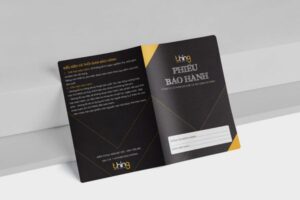 Mẫu phiếu bảo hành nội thất đẹp, thiết kế theo yêu cầu