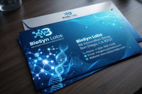 In phong bì công ty dược đồng bộ thương hiệu