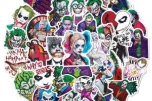 Mẫu sticker joker đẹp, thiết kế theo yêu cầu