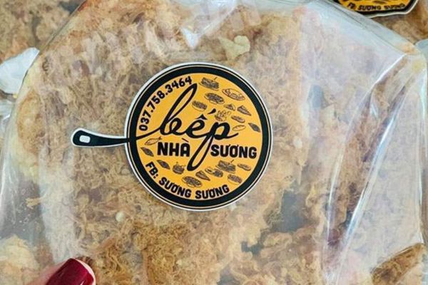 Mẫu tem nhãn cơm cháy đẹp, chất lượng cao