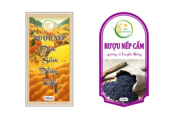 Khám phá mẫu in tem rượu nếp đẹp mắt cho từng dòng sản phẩm