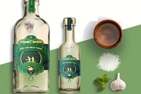 Mẫu in tem rượu nếp đẹp tăng nhận diện thương hiệu