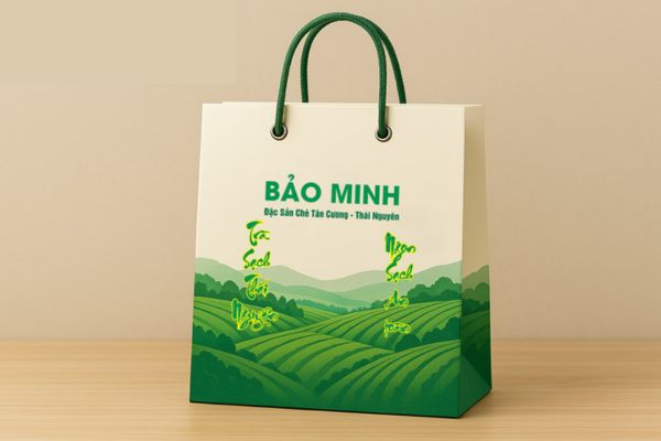 Mẫu túi đựng trà shan long đẹp, thiết kế theo yêu cầu