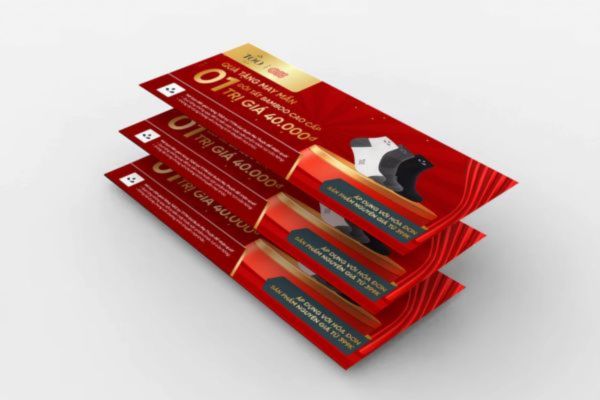 Mẫu voucher điện thoại đẹp, thiết kế theo yêu cầu