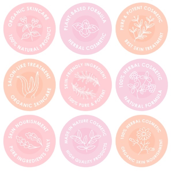 In Hoa Long nhận thiết kế và in ấn mẫu logo kem body sang trọng