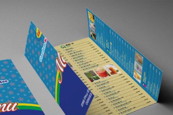 Mẫu menu cửa sổ đẹp, thiết kế theo yêu cầu