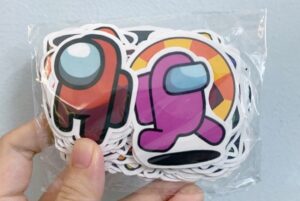 In Hoa Long nhận thiết kế và in ấn mẫu sticker among us cao cấp