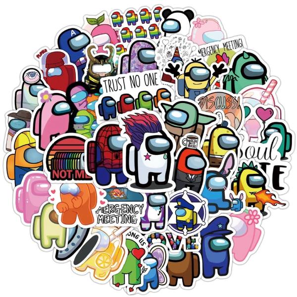 In Hoa Long nhận thiết kế và in ấn mẫu sticker among us chất lượng