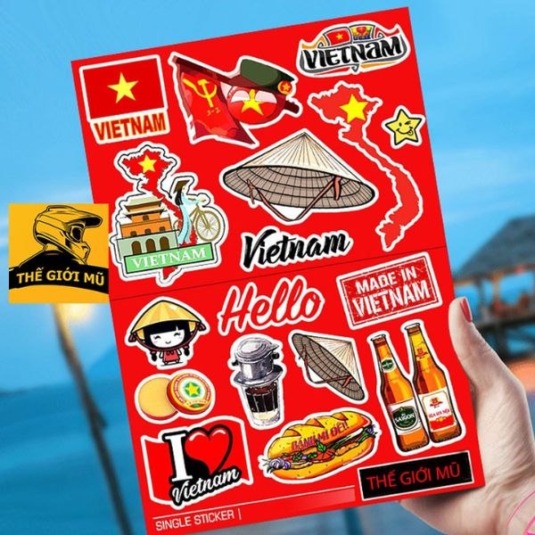In Hoa Long nhận thiết kế và in ấn mẫu sticker chào mừng Quốc Khánh 2/9 theo yêu cầu