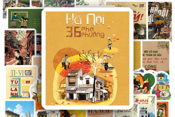 Bộ sticker Hà Nội giá rẻ, mẫu đẹp