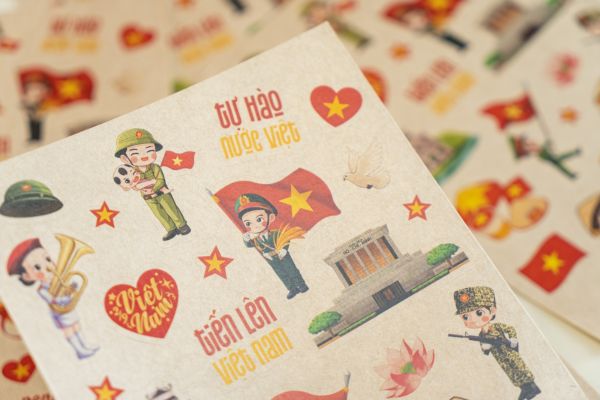 Mẫu sticker quân đội đẹp, chất lượng cao