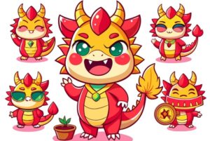 In Hoa Long nhận thiết kế và in ấn mẫu sticker hình rồng cao cấp