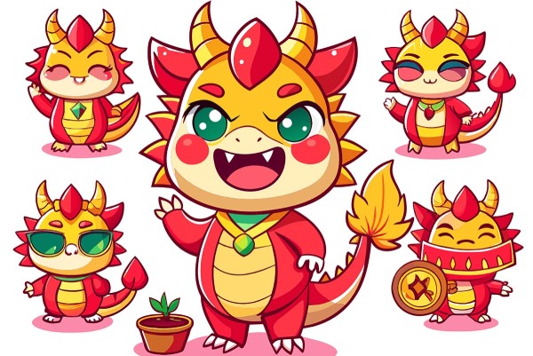 In Hoa Long nhận thiết kế và in ấn mẫu sticker hình rồng cao cấp