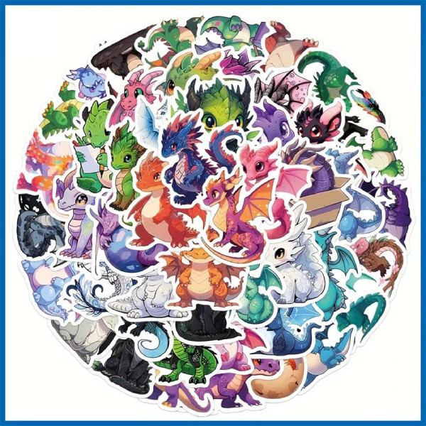 In Hoa Long nhận thiết kế và in ấn mẫu sticker hình rồng chất lượng